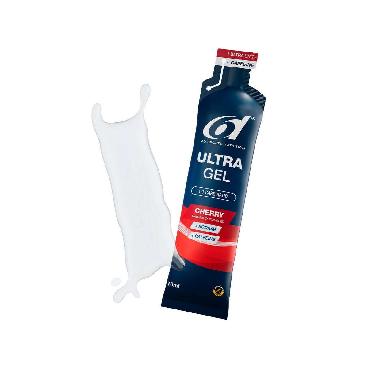6d Ultra Gel Cherry – vooraanzicht van de gelverpakking