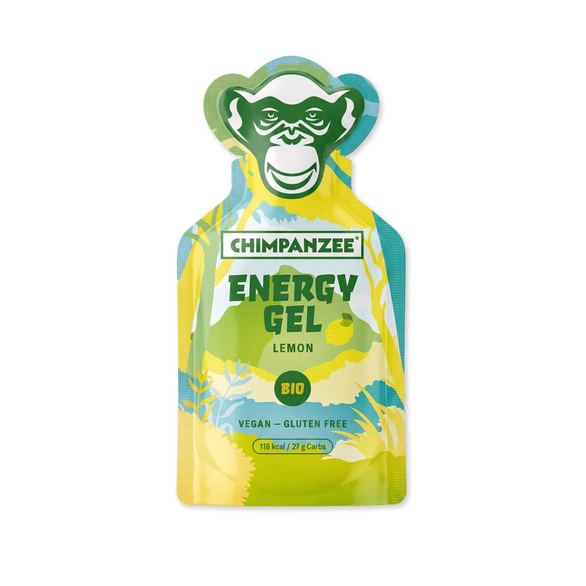 Chimpanzee Lemon Gel – vooraanzicht van de Gelverpakking
