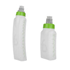 FlipBelt Arc Waterflessen zijaanzicht met maatlijnen — 175ml en 325ml