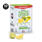 Overstims Electrolyte Drink – vooraanzicht van de doos met 10 sachets