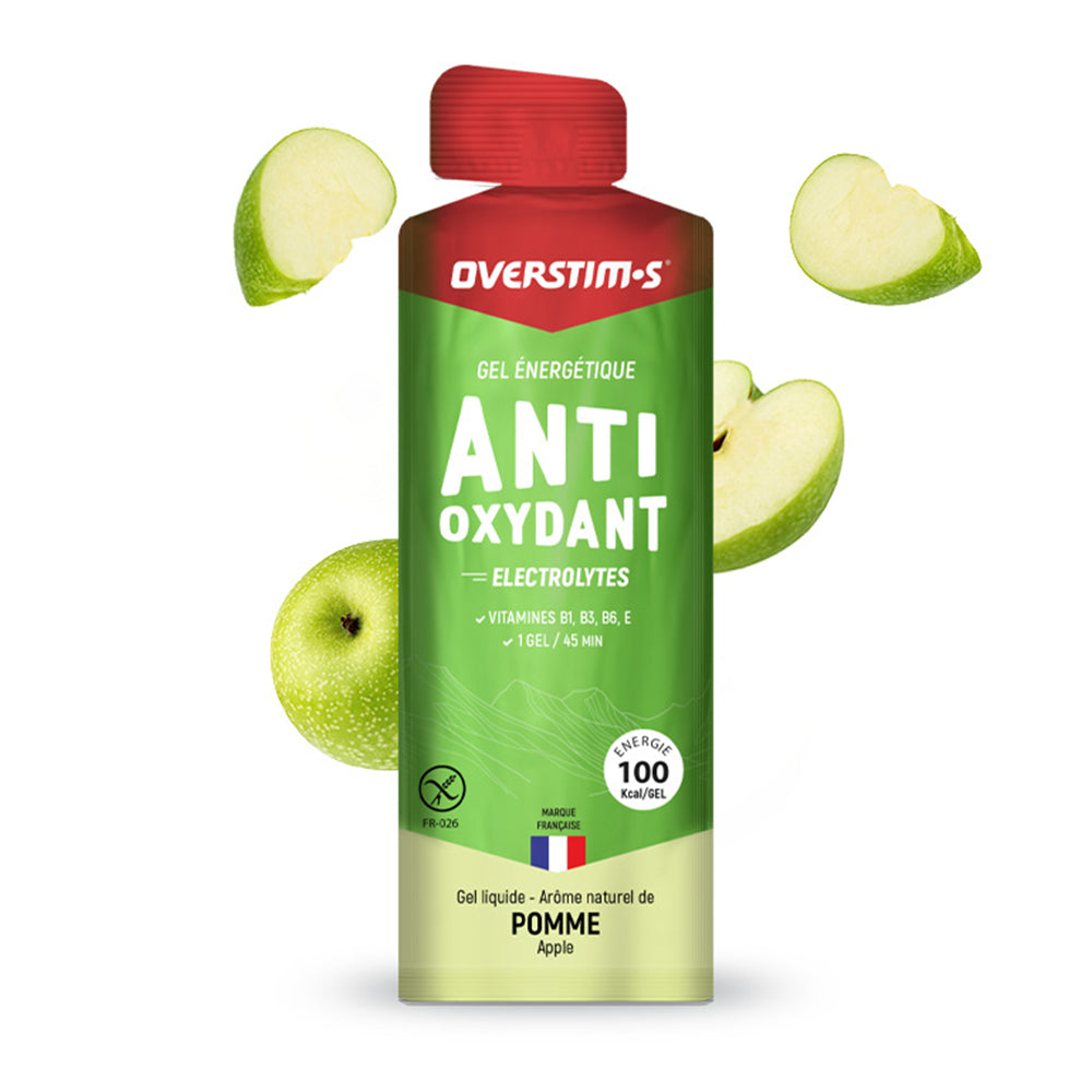 Vooranzicht van gel verpakking